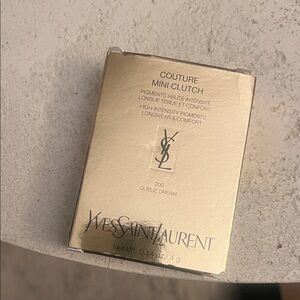 Yves Saint Laurent Couture Mini Clutch - Gold Gueliz Dream